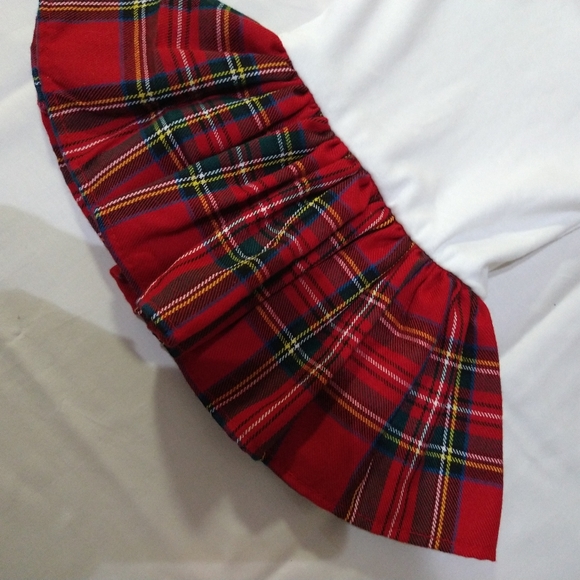 Size 0-3 Artan tots baby girls plaid tartan onesie like new - Picture 9 of 17